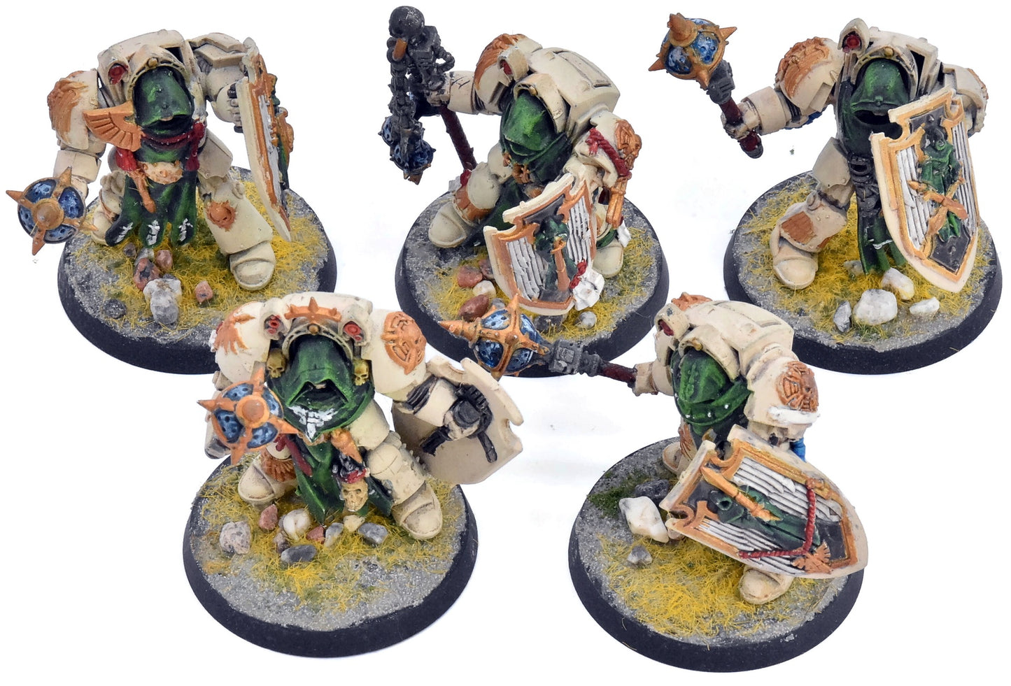 DARK ANGELS 5 Dark Angels Deathwing Knights #1 Warhammer 40K 7687