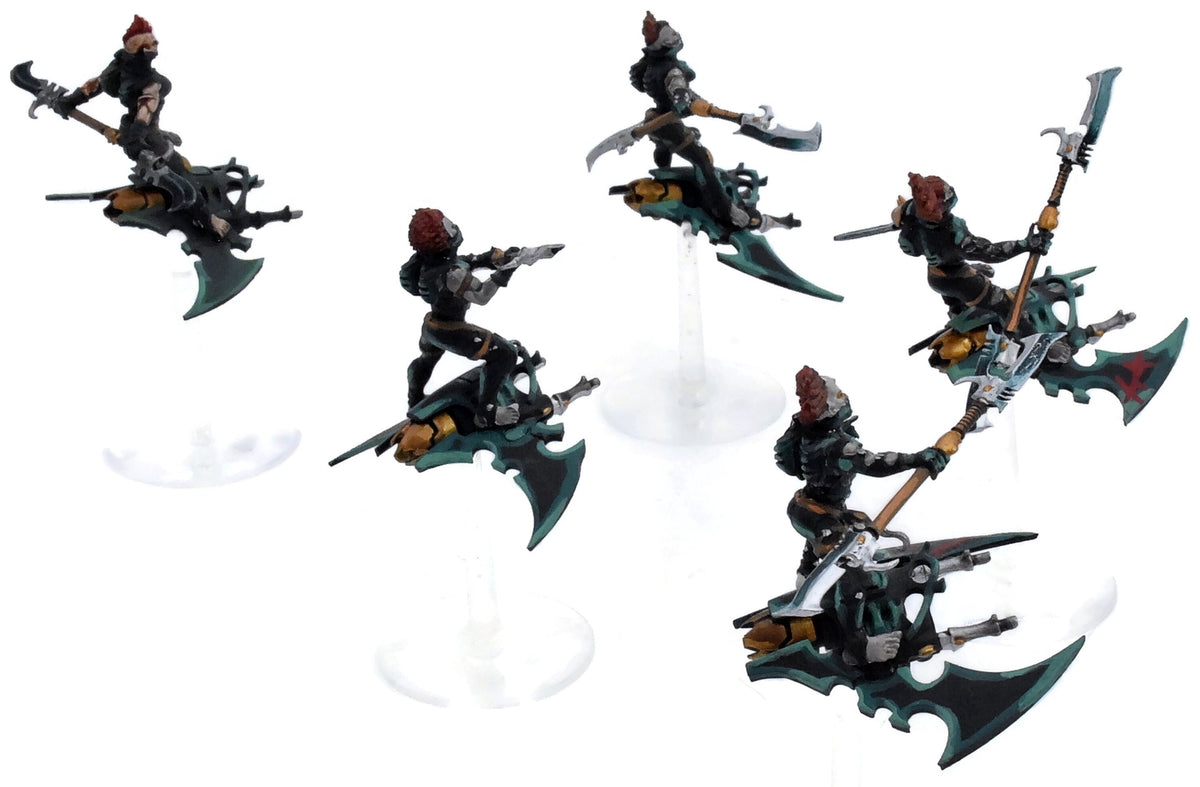 DRUKHARI 5 Hellions #1 WELL PAINTED Warhammer 40K 6527