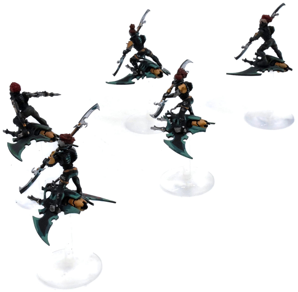 DRUKHARI 5 Hellions #3 WELL PAINTED Warhammer 40K 6534
