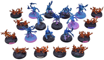 DISCIPLES OF TZEENTCH 10 Blue Horrors + Brimstones #6 Warhammer Sigmar 2951