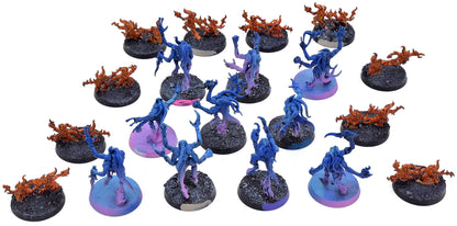 DISCIPLES OF TZEENTCH 10 Blue Horrors + Brimstones #6 Warhammer Sigmar 2951