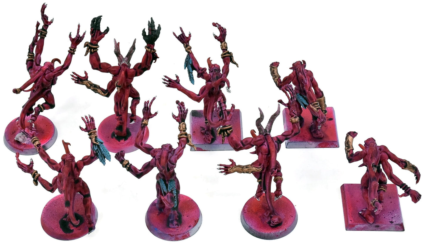 DISCIPLES OF TZEENTCH 8 Pink Horrors Of Tzeentch #3 Warhammer Sigmar 2975