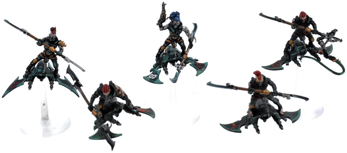 DRUKHARI 5 Hellions #6 WELL PAINTED Warhammer 40K 6596