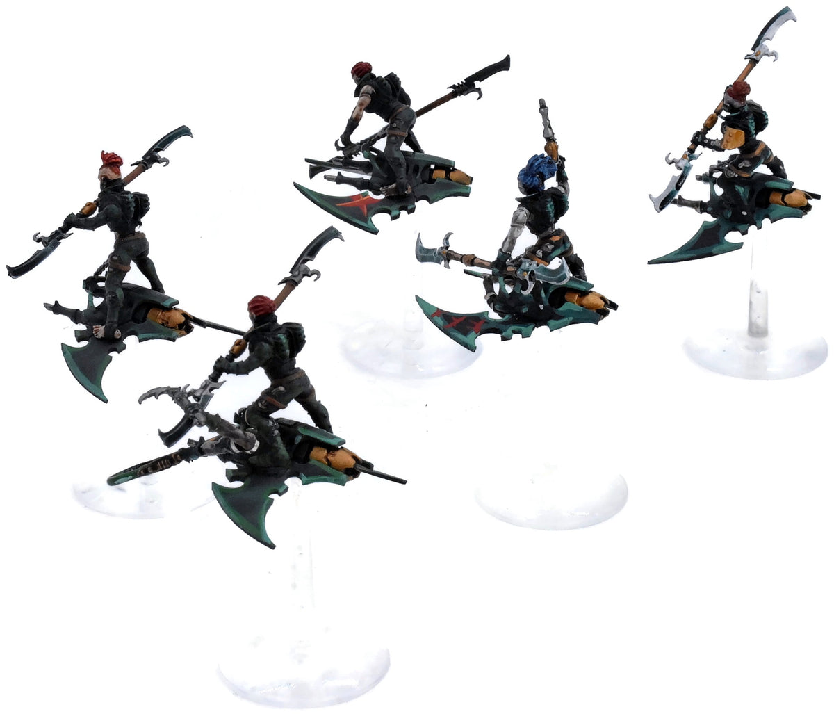 DRUKHARI 5 Hellions #6 WELL PAINTED Warhammer 40K 6596