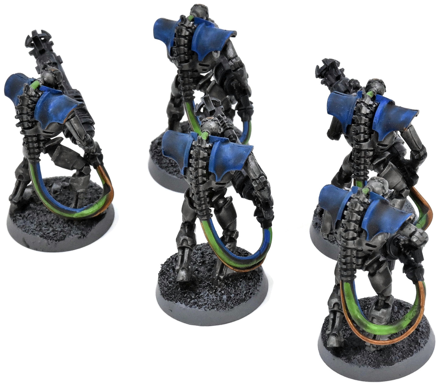 NECRONS 5 Immortals #1 WELL PAINTED Warhammer 40K 8120
