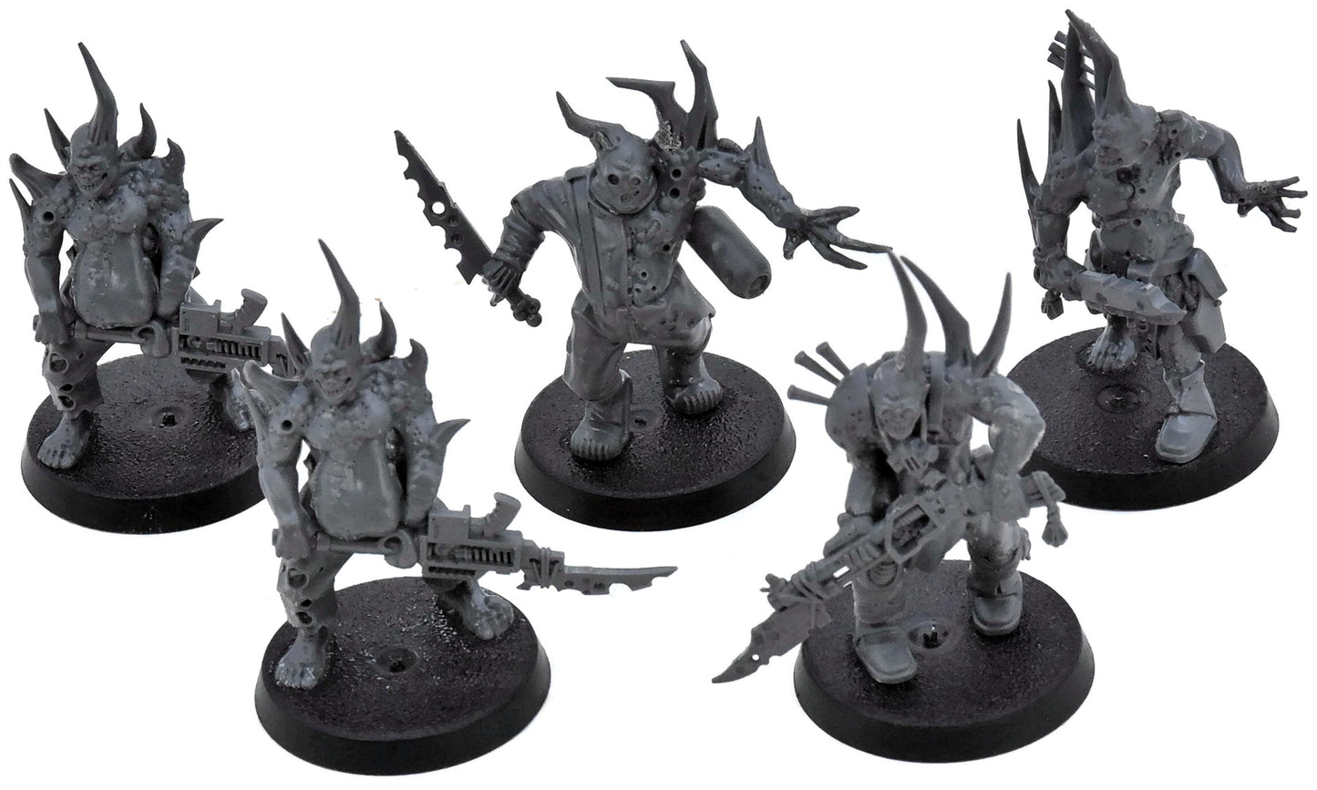 DEATH GUARD 5 Poxwalkers #1 Warhammer 40K 8144