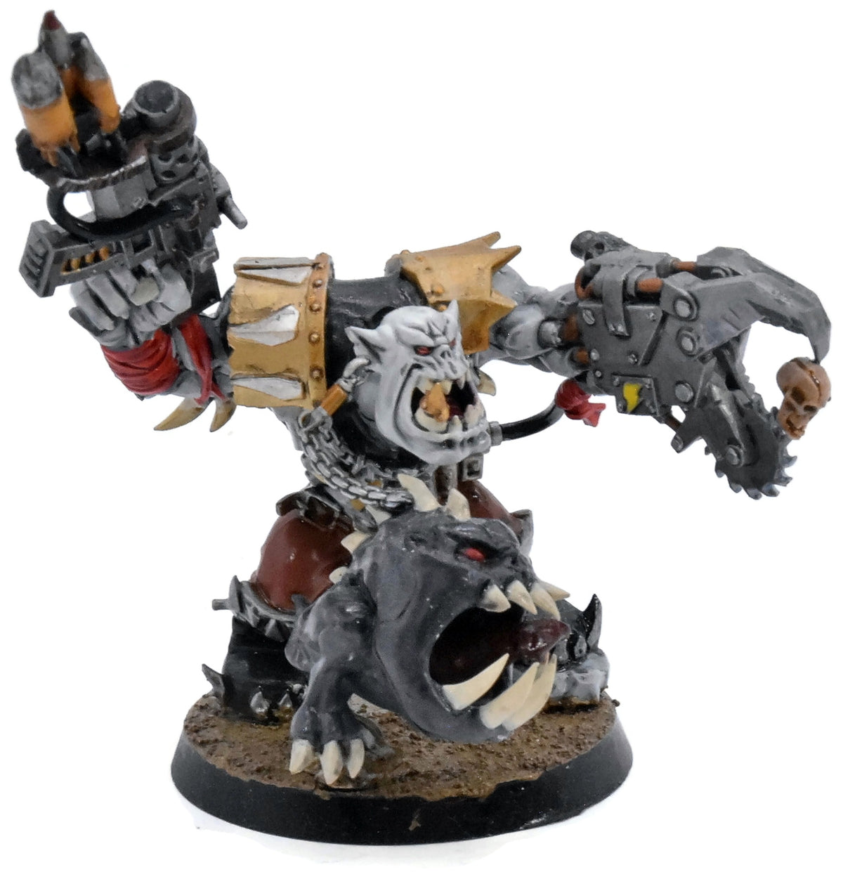 ORKS Warboss With Attack Squig #1 Warhammer 40K 6688