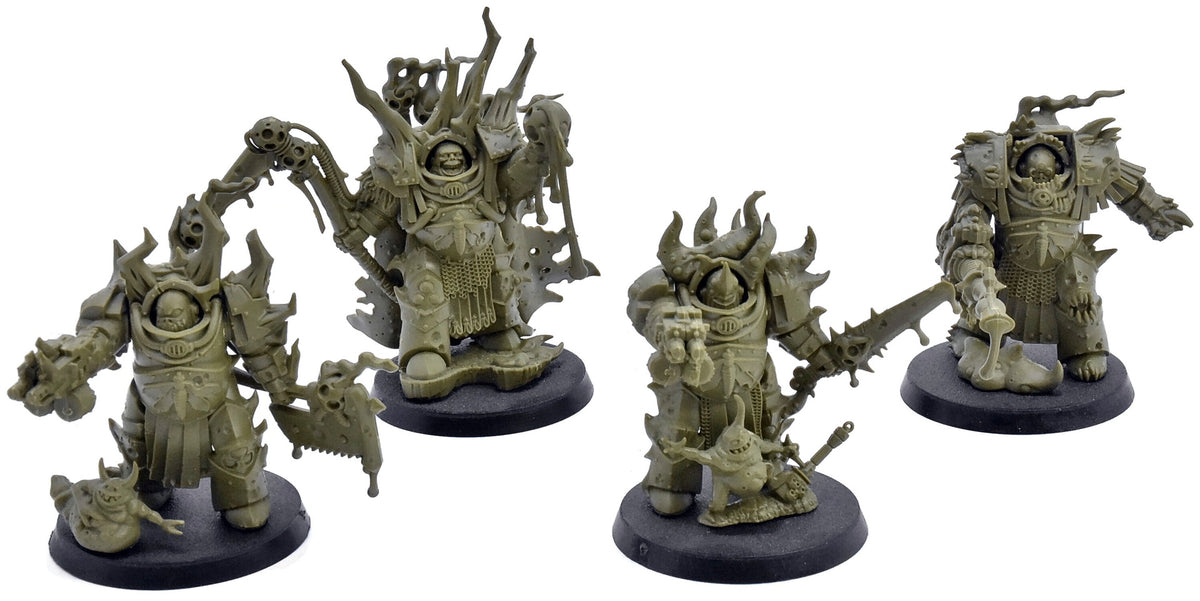 DEATH GUARD Lord Felthius with cohort #1 Warhammer 40K 6695