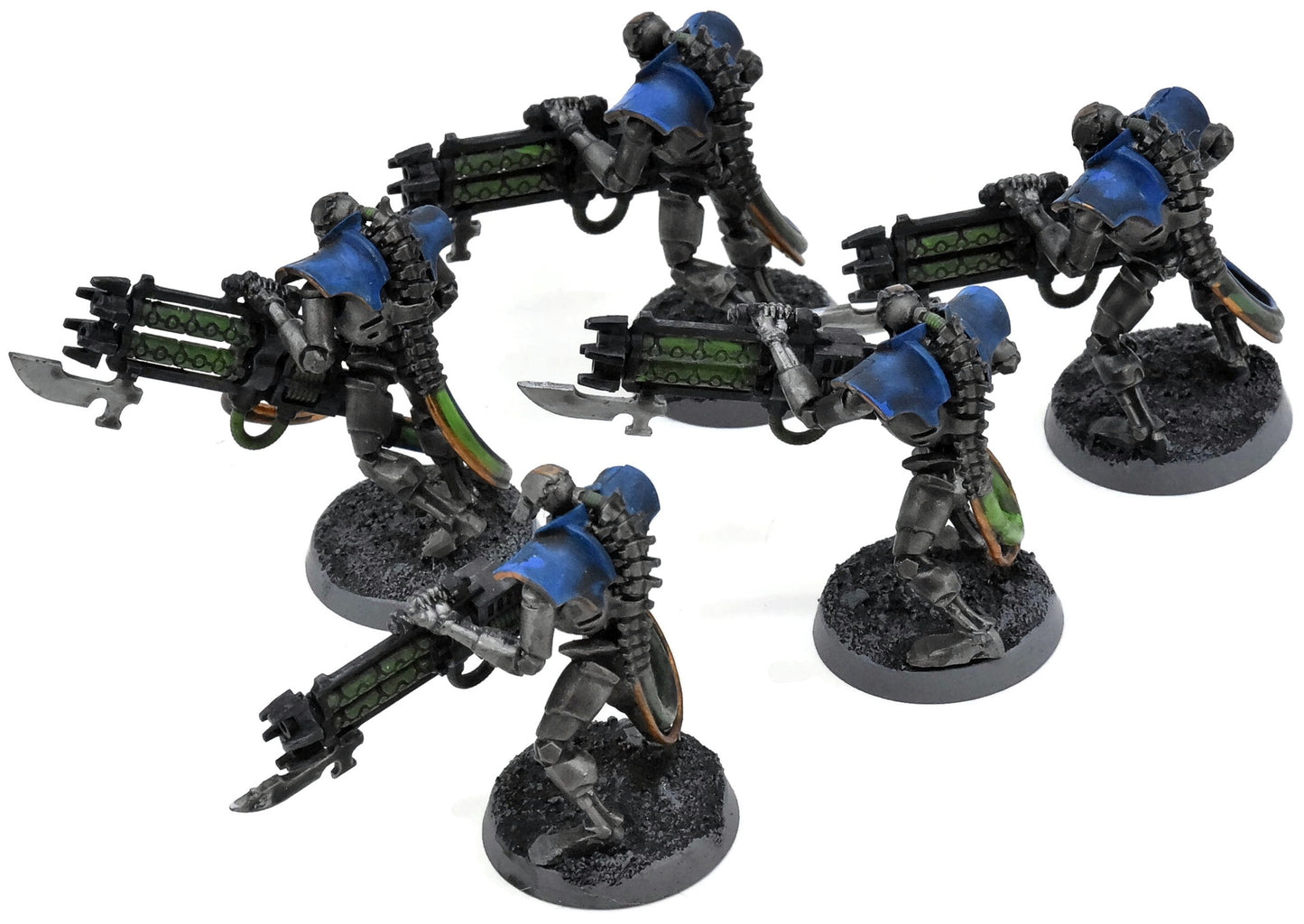 NECRONS 5 Immortals #4 WELL PAINTED Warhammer 40K 8205
