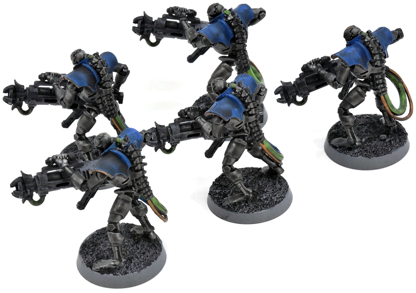 NECRONS 5 Immortals #2 WELL PAINTED Warhammer 40K 8250