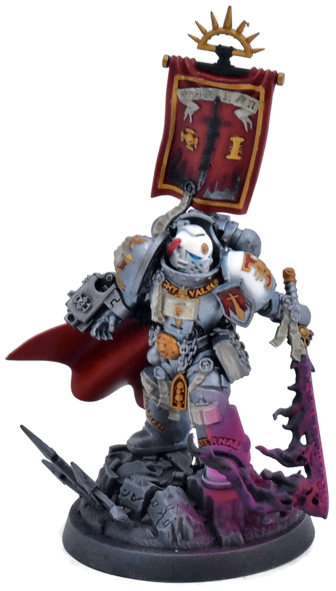 GREY KNIGHTS Castellan Crowe #1 WELL PAINTED Warhammer 40K 6794