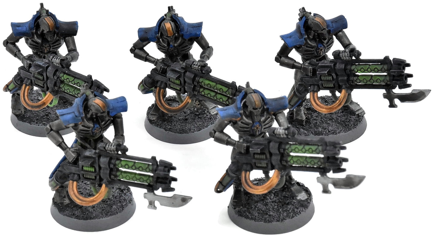 NECRONS 5 Immortals #3 WELL PAINTED Warhammer 40K 8298