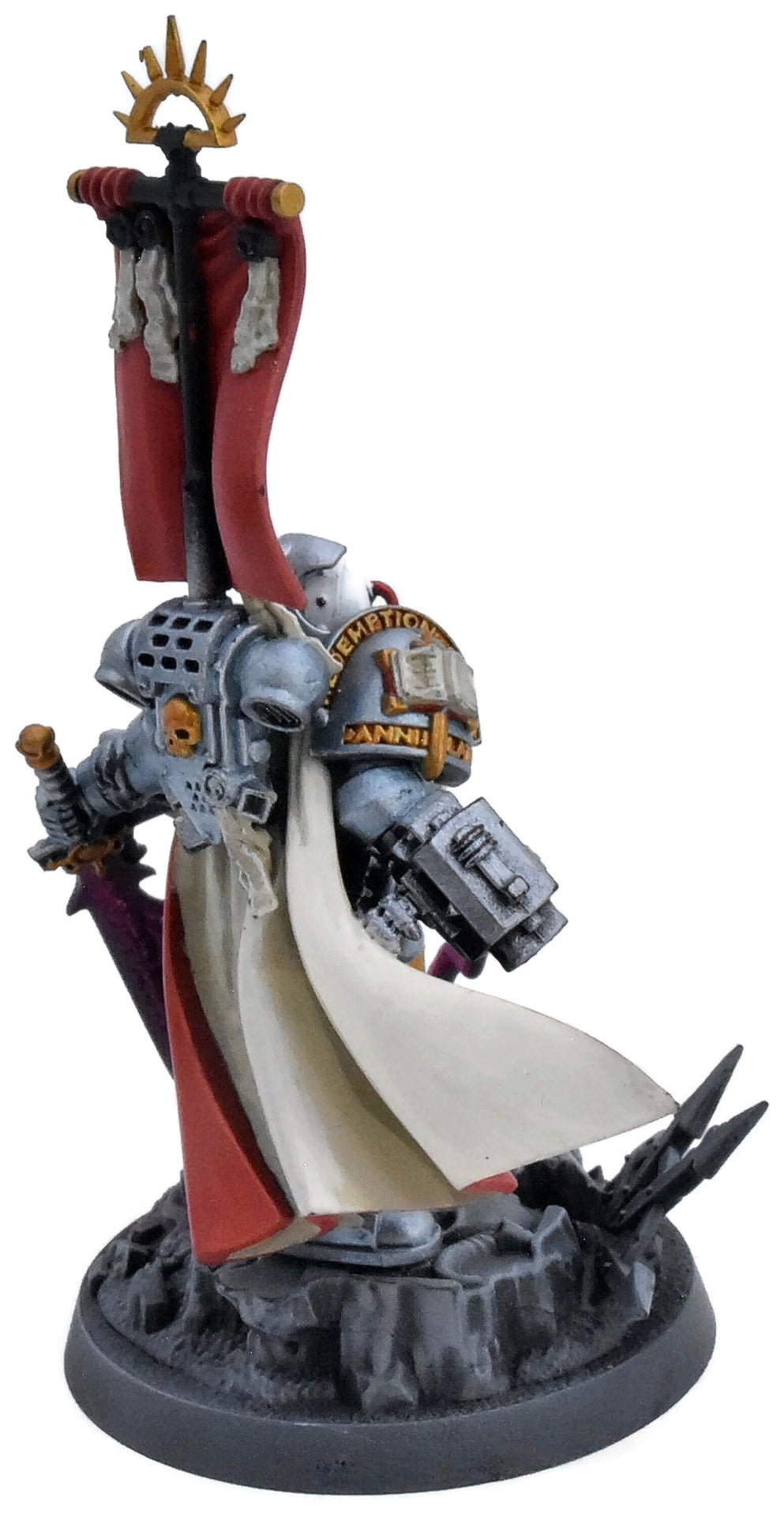 GREY KNIGHTS Castellan Crowe #1 WELL PAINTED Warhammer 40K 6794