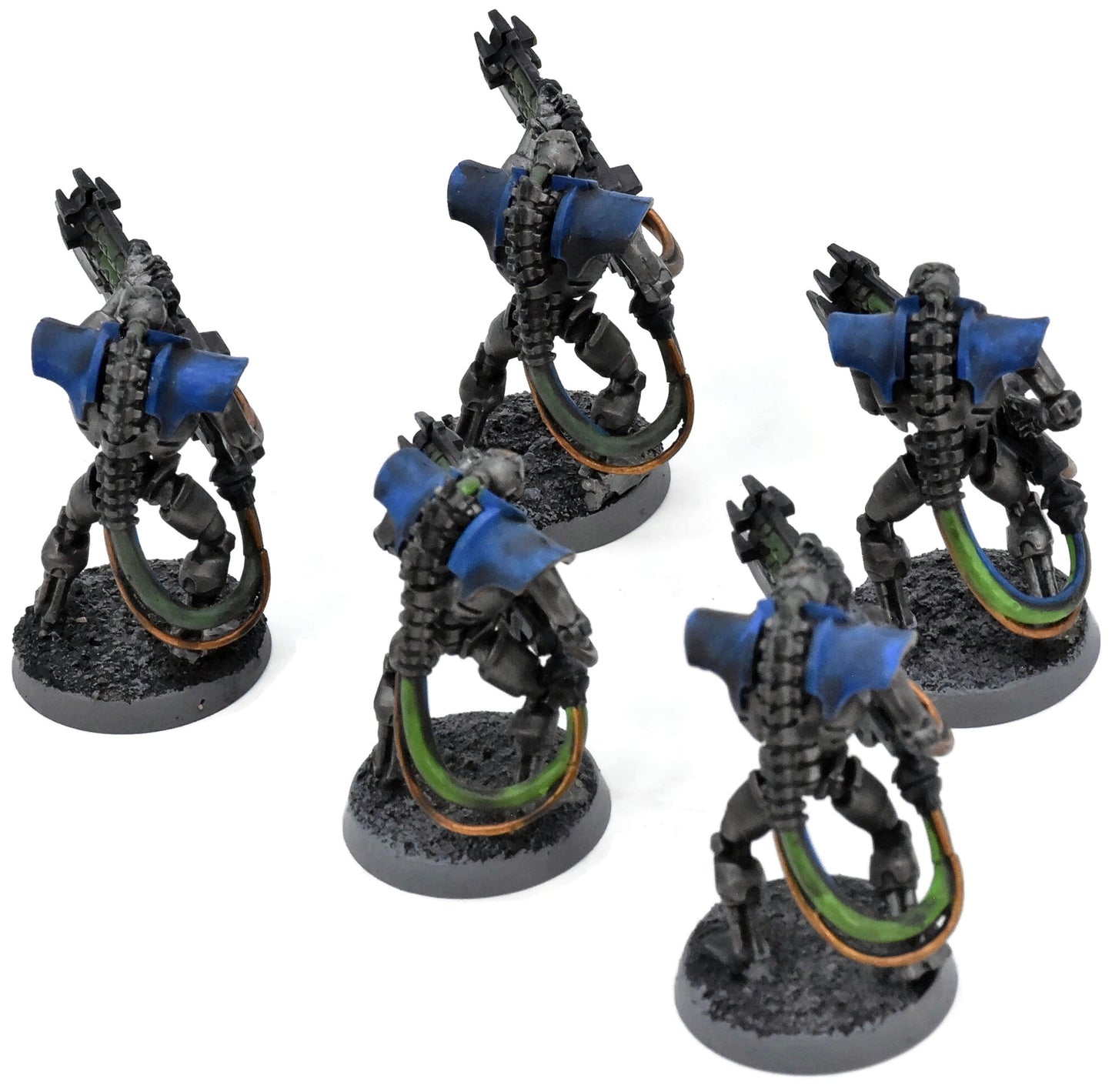 NECRONS 5 Immortals #3 WELL PAINTED Warhammer 40K 8298
