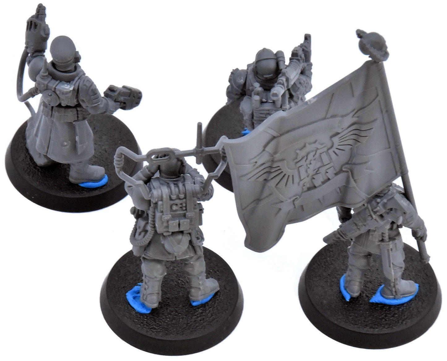 ASTRA MILITARUM 4 Cadian Command Squad #1 Warhammer 40K 8066