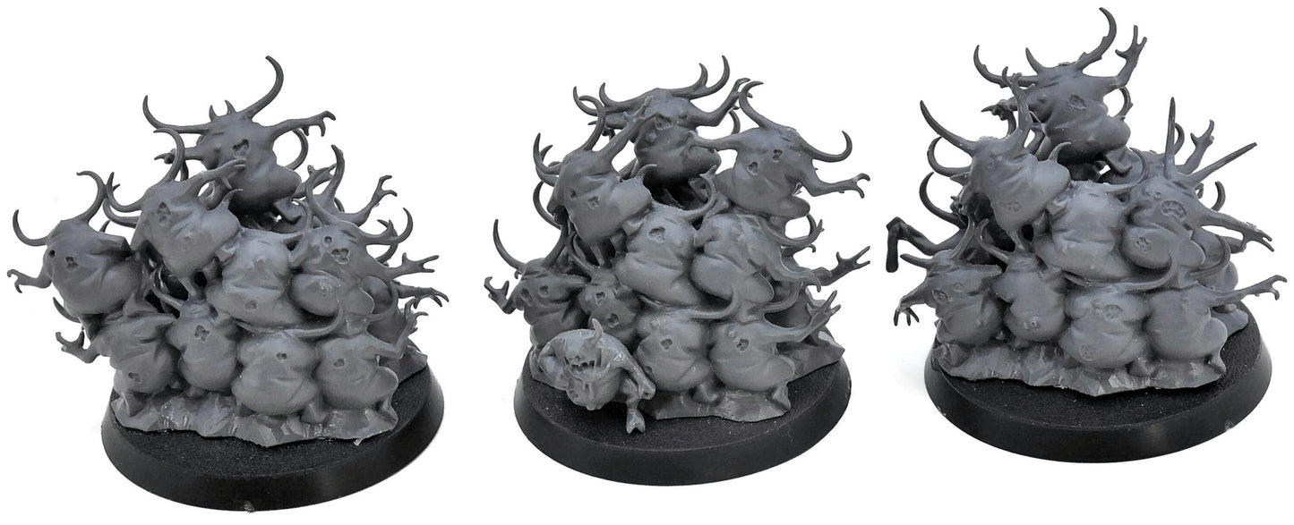 MAGGOTKIN OF NURGLE 3 Nurglings #2 Warhammer Sigmar 8380