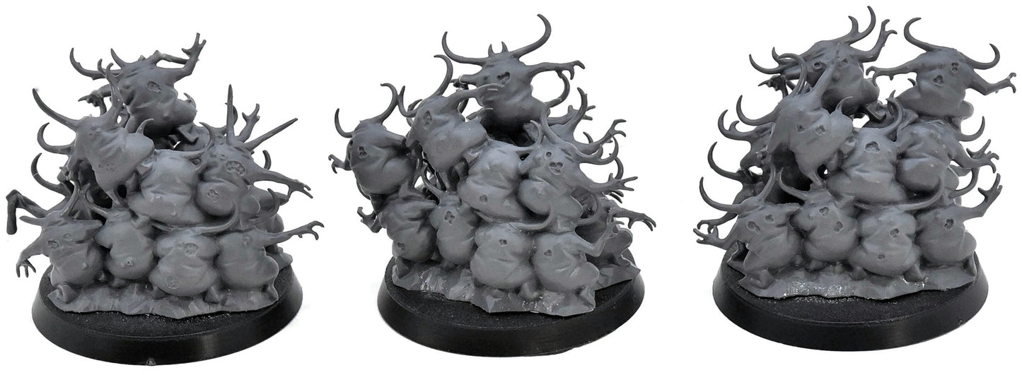 MAGGOTKIN OF NURGLE 3 Nurglings #1 Warhammer Sigmar 8397