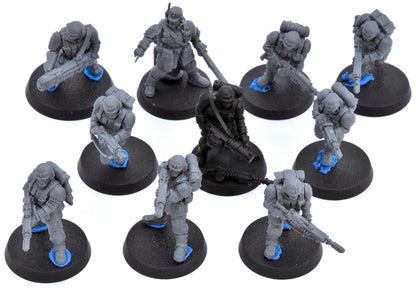 ASTRA MILITARUM 10 Cadian Shock Troops #1 Warhammer 40K 8257