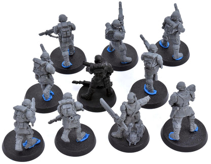 ASTRA MILITARUM 10 Cadian Shock Troops #1 Warhammer 40K 8257
