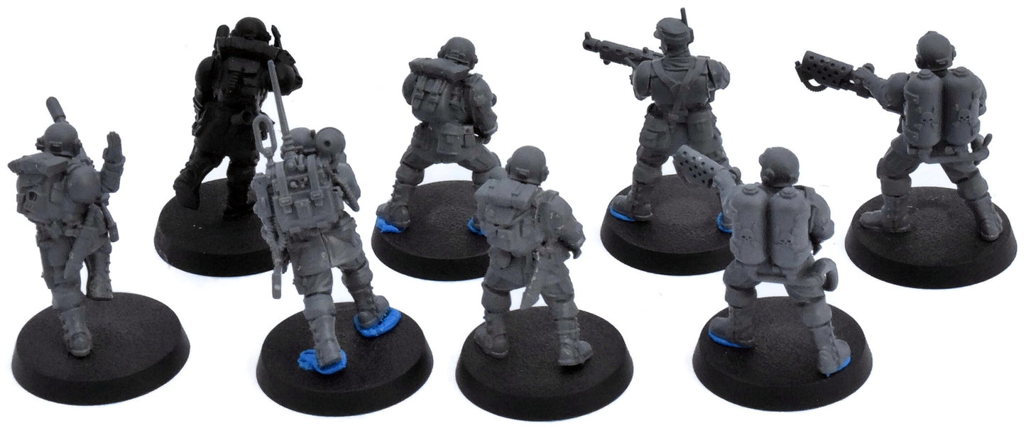 ASTRA MILITARUM 8 Cadian Shock Troops #3 Warhammer 40K 8264