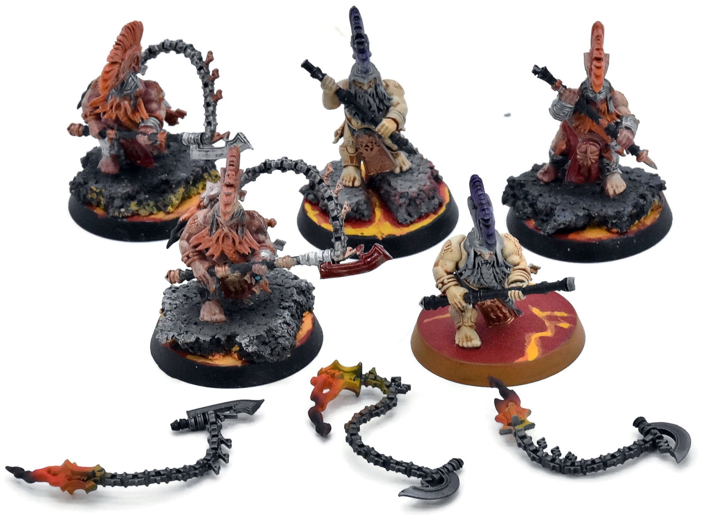 FYRESLAYERS Hearthguard Berzerkers #4 Warhammer Sigmar 8533