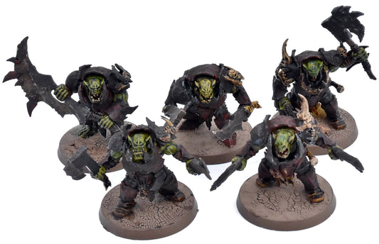 ORRUK WARCLANS 5 Orruk Brutes #3 Sigmar 8288 WELL PAINTED