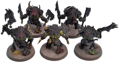 ORRUK WARCLANS 5 Orruk Brutes #3 Sigmar 8288 WELL PAINTED