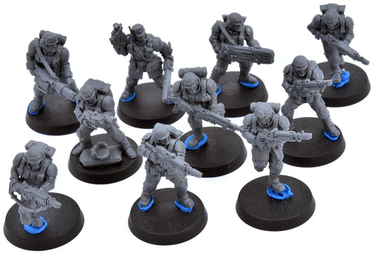 ASTRA MILITARUM 10 Cadian Shock Troops #2 Warhammer 40K 8295