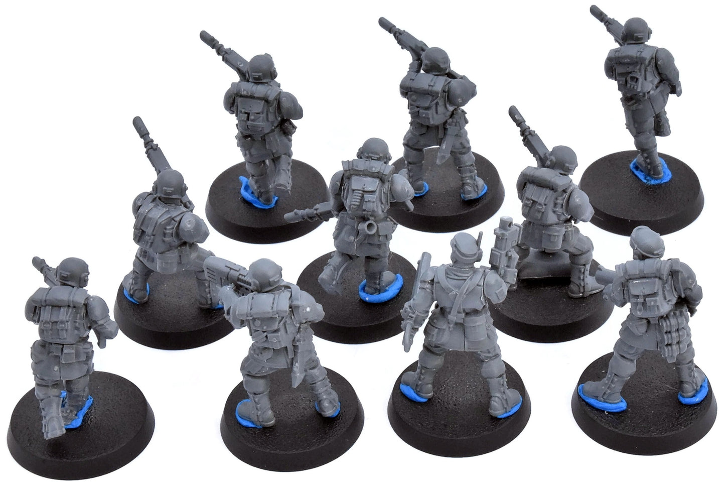 ASTRA MILITARUM 10 Cadian Shock Troops #2 Warhammer 40K 8295