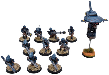 T'AU EMPIRE 10 Pathfinders #1 Warhammer 40K 7074