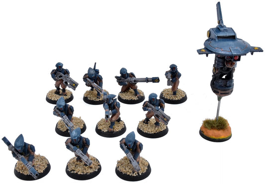 T'AU EMPIRE 10 Pathfinders #1 Warhammer 40K 7074