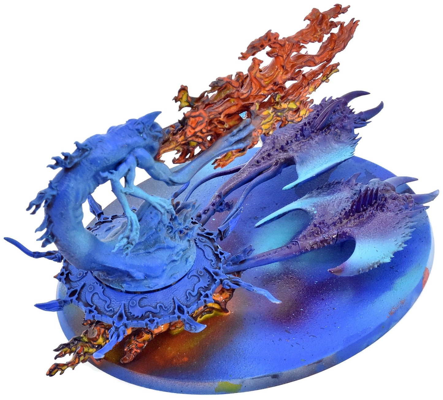CHAOS DAEMONS Herald Of Tzeentch On Burning Chariot #1 Warhammer 40K 8632