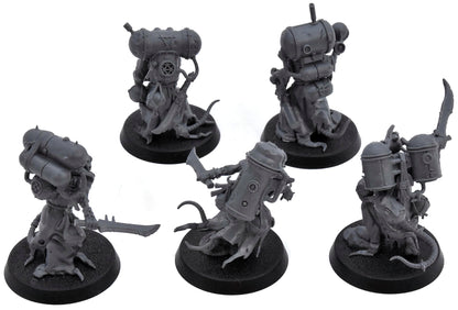 SKAVEN 5 Acolyte Globadiers #1 Warhammer Fantasy 7128