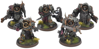 DEATH GUARD 5 Blightlord Terminators #1 PRO PAINTED Warhammer 40K 6924