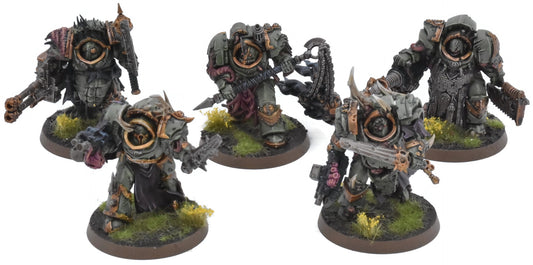 DEATH GUARD 5 Blightlord Terminators #1 PRO PAINTED Warhammer 40K 6924