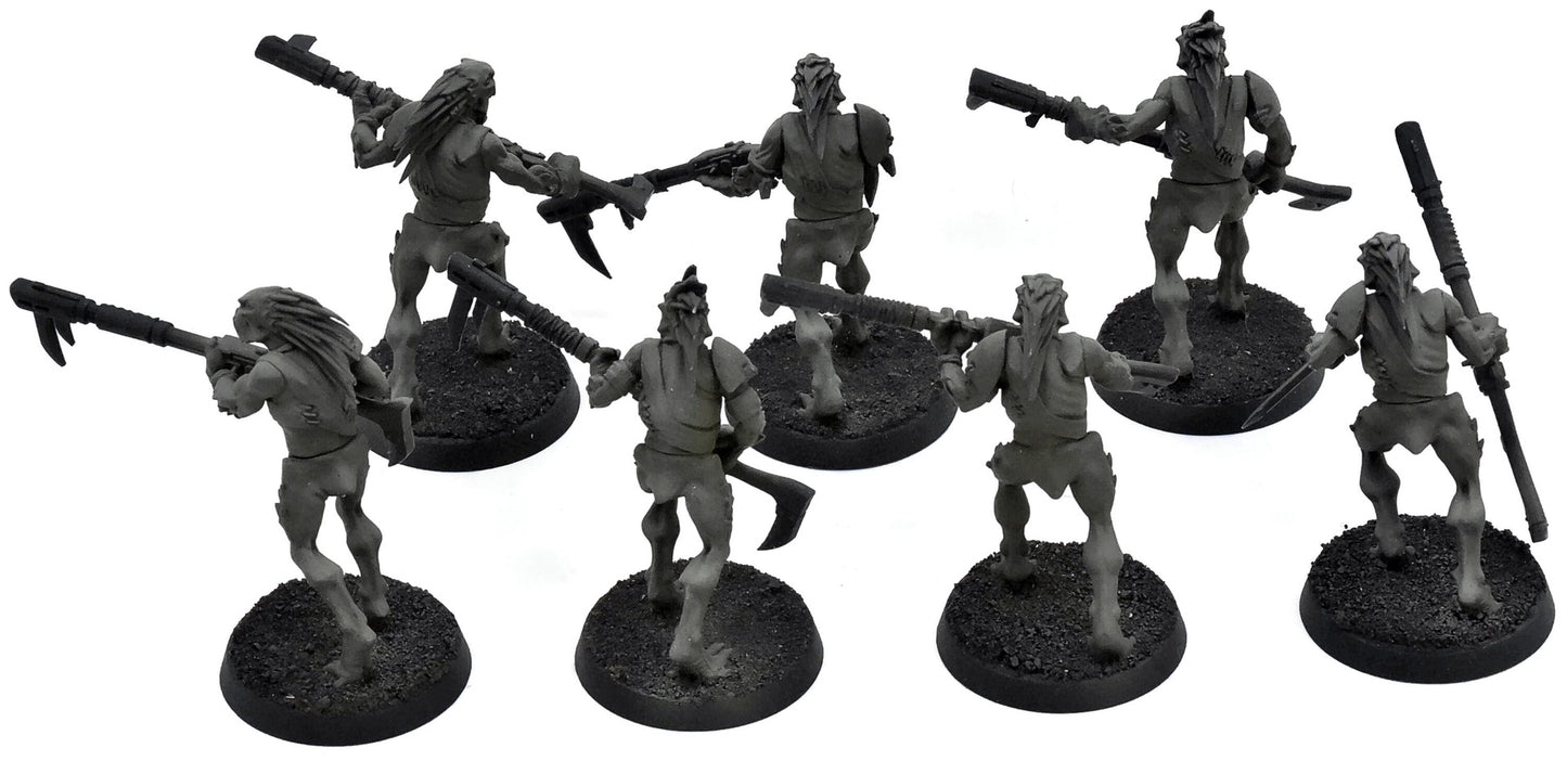 TAU EMPIRE 7 Kroot Carnivore Squad #1 Warhammer 40K 8786