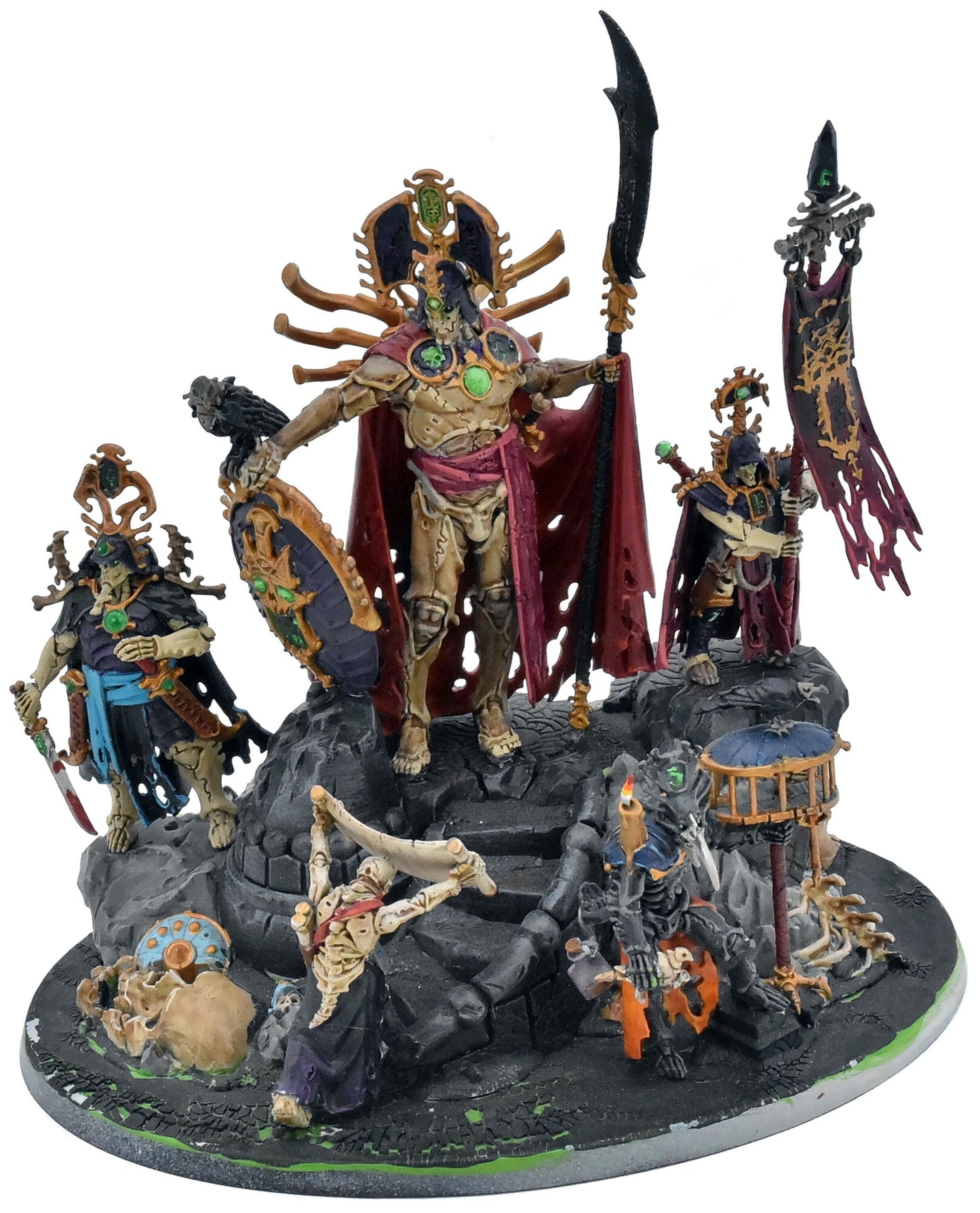 OSSIARCH BONEREAPERS Katakros Mortarch Of The Necropolis #1 Sigmar 8823