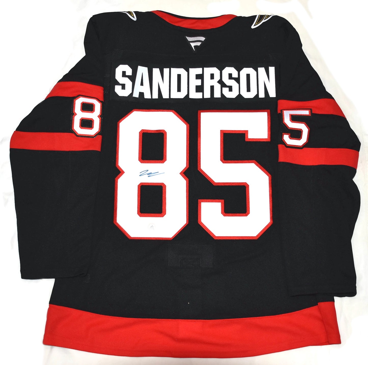 SANDERSON Autographed fANATICS Premium Jersey