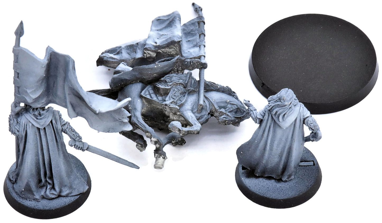 THE LORD OF THE RINGS 3 Gamling and Háma Foot & Mounted #1 METAL LOTR 8615