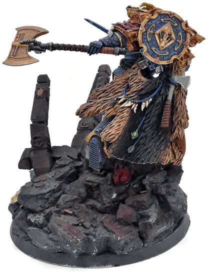 SPACE WOLVES Leman Russ #1 FORGE WORLD WELL PAINTED Warhammer 40K 8984