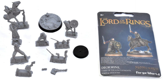 LOTR Déorwine Chief of the king's knights Foot & Mounted #1 FORGE WORLD 8622
