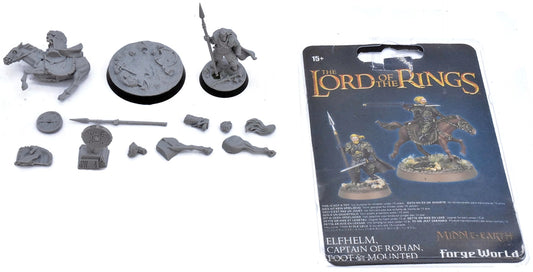 LOTR Elfhelm, Captain Of Rohan Foot & Mounted #1 FORGE WORLD 8639