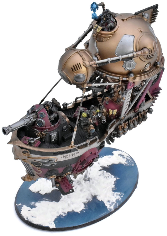 KHARADRON OVERLORDS 1 Arkanaut Ironclad #1 PRO PAINTED Sigmar 8684