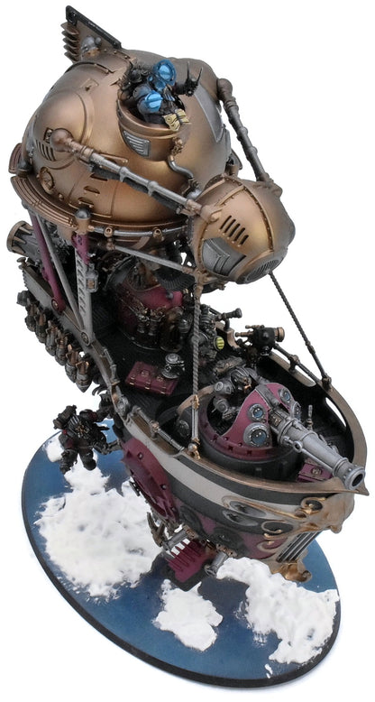 KHARADRON OVERLORDS 1 Arkanaut Ironclad #1 PRO PAINTED Sigmar 8684