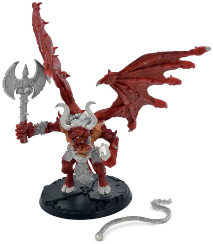 BLADES OF KHORNE Bloodthirster Of Khorne #1 OOP METAL Warhammer Sigmar 9073