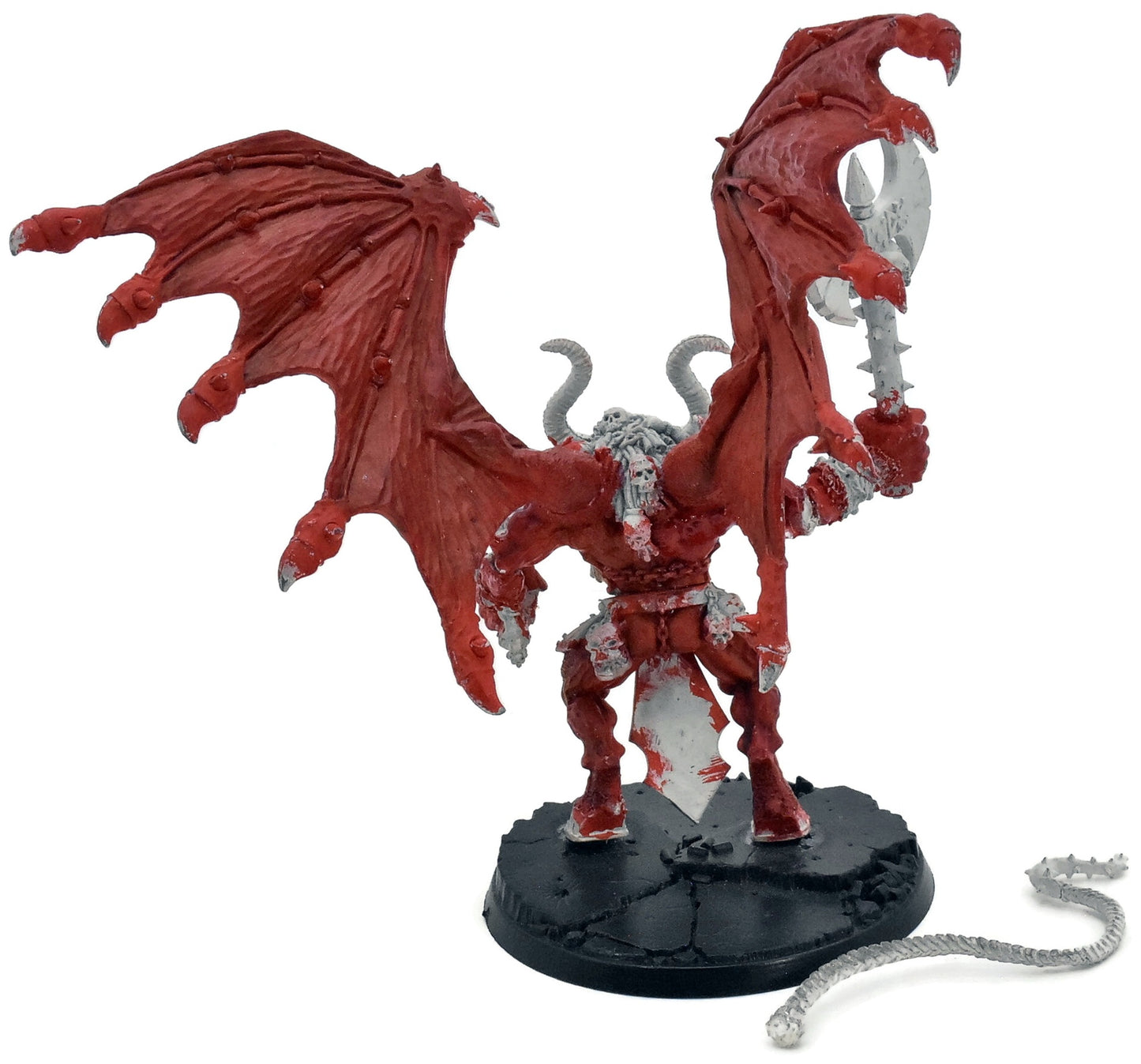 BLADES OF KHORNE Bloodthirster Of Khorne #1 OOP METAL Warhammer Sigmar 9073