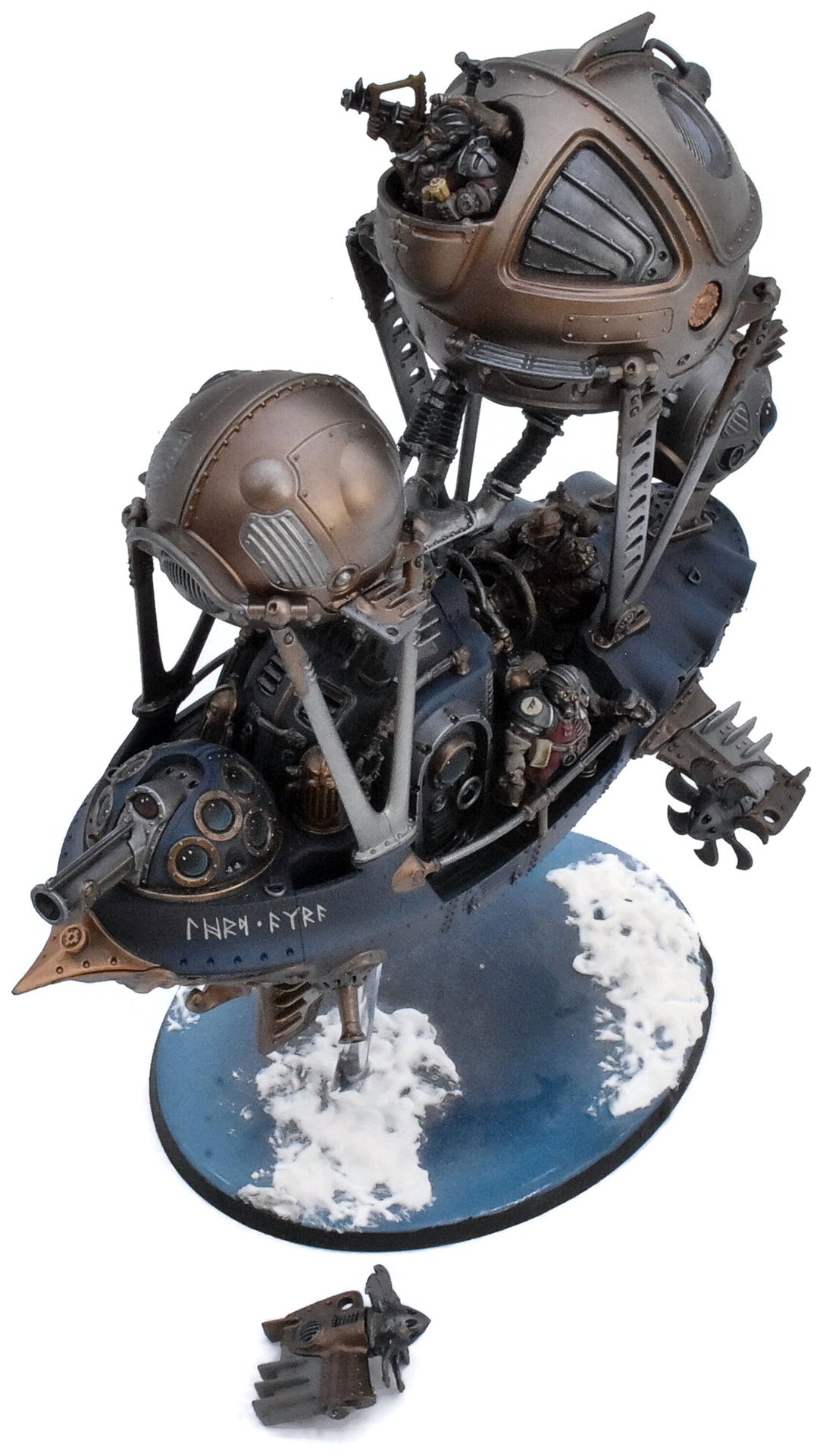 KHARADRON OVERLORDS Arkanaut Frigate #1 PRO PAINTED Sigmar 8691