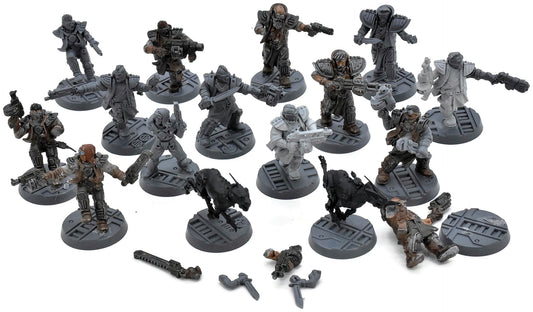 NECROMUNDA 14 Orlocks Gang With 2 Hounds #1 Warhammer 40K 9165