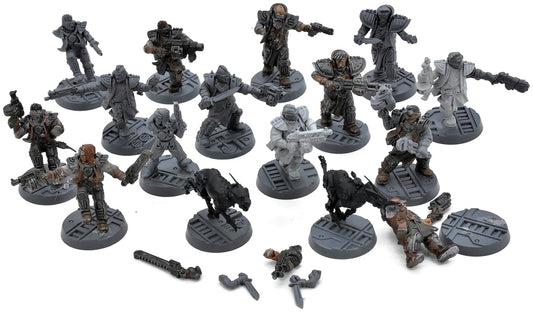 NECROMUNDA 14 Orlocks Gang With 2 Hounds #1 Warhammer 40K 9165