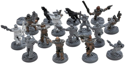 NECROMUNDA 14 Orlocks Gang With 2 Hounds #1 Warhammer 40K 9165